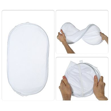 1 Pcs 140l Folding Laundry Basket Portable Hamper Basket For Bathroom
