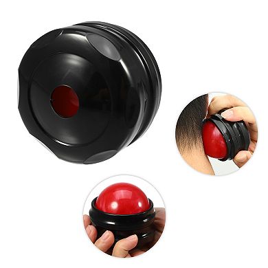 Manual Massage Roller Ball Body Massage Tool Stress Ease Polypropylene Artificial Resin Black Base