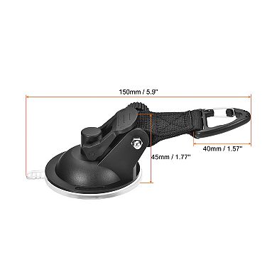 Suction Cup With Attachment Hook Tie Down Accessory For Camping Awnings