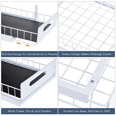 Under Sink Organizers And Storage, 2 Tier Sliding Cabinet Organizer