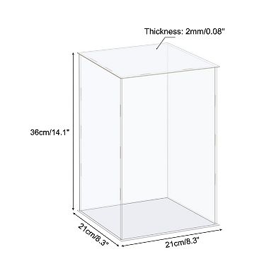 Display Case Box Acrylic Box Dustproof Protection Showcase For Collectibles