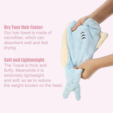 Teenager Hair Drying Towel Dry Cap Towel Cap Quick Drying Lightweight Strong Absorbent