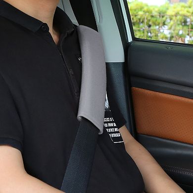 Safety Seat Belt Pads Cover With Soft Polyester Fiber Auto Seatbelt Shoulder Pad 4 Pcs