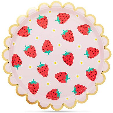 Serves 24 Strawberry Party Supplies, Berry Sweet Party Decorations & Favor Boxes