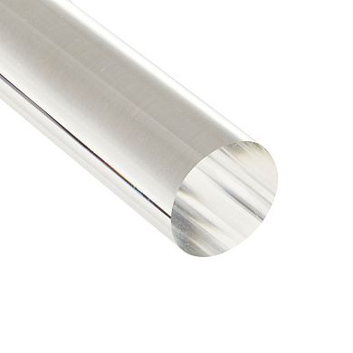 2-pack Acrylic Clay Roller Rolling Pin Bar Clear Ceramics Pottery Craft Tool