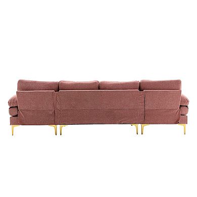 F.c Design Accent Sofa: Stylish And Comfy Living Room Sectional Sofa