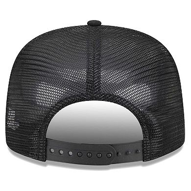 Men's New Era Black Los Angeles Rams  Instant Replay 9FIFTY Snapback Hat
