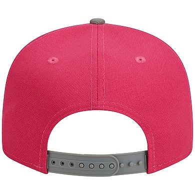 Men's New Era Pink/Gray New England Patriots 2-Tone Color Pack 9FIFTY Snapback Hat