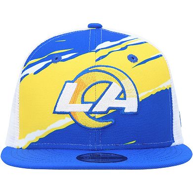 Youth New Era Royal Los Angeles Rams Tear 9FIFTY Snapback Hat