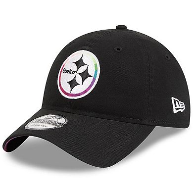 Men's New Era  Black Pittsburgh Steelers 2023 NFL Crucial Catch 9TWENTY Adjustable Hat