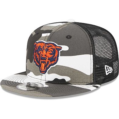 Men's New Era Urban Camo Chicago Bears 9FIFTY Trucker Snapback Hat