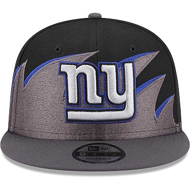 Men's New Era Black New York Giants Tidal Wave 9FIFTY Snapback Hat