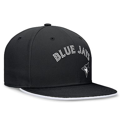 Men's Nike Black Toronto Blue Jays Primetime True Performance Fitted Hat