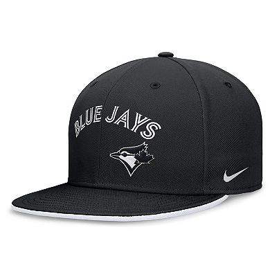 Men's Nike Black Toronto Blue Jays Primetime True Performance Fitted Hat