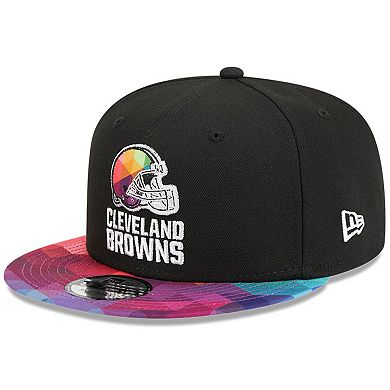 Men's New Era  Black Cleveland Browns 2023 NFL Crucial Catch 9FIFTY Snapback Hat