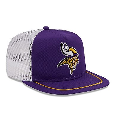 Men's New Era Purple/White Minnesota Vikings Original Classic Golfer Adjustable Hat