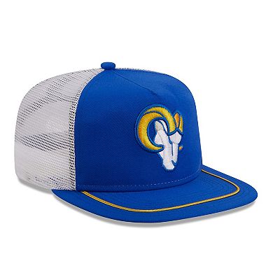 Men's New Era Royal/White Los Angeles Rams Original Classic Golfer Adjustable Hat