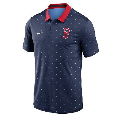 Men's Nike Navy Boston Red Sox Legacy Icon Vapor Performance Polo