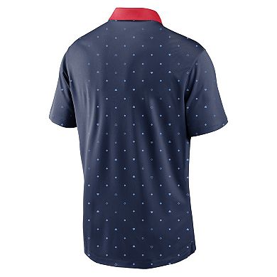 Men's Nike Navy Boston Red Sox Legacy Icon Vapor Performance Polo