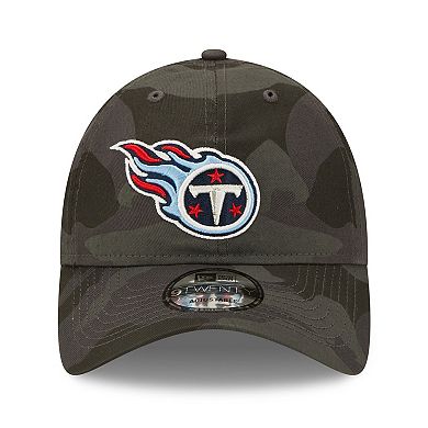 Men's New Era Camo Tennessee Titans Core Classic 2.0 9TWENTY Adjustable Hat