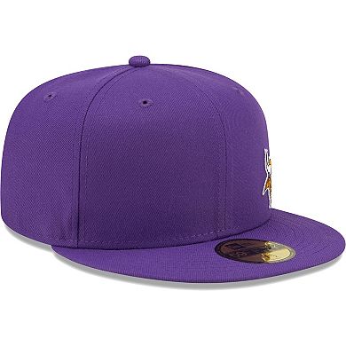 Men's New Era Purple Minnesota Vikings  Flawless 59FIFTY Fitted Hat
