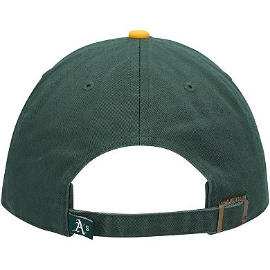 Men's '47 Green Oakland Athletics Clean Up Adjustable Hat