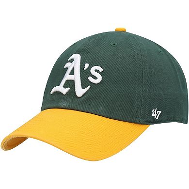 Men's '47 Green Oakland Athletics Clean Up Adjustable Hat