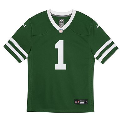 Preschool Nike Ahmad Sauce Gardner Legacy Green New York Jets Game Jersey