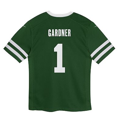 Preschool Nike Ahmad Sauce Gardner Legacy Green New York Jets Game Jersey