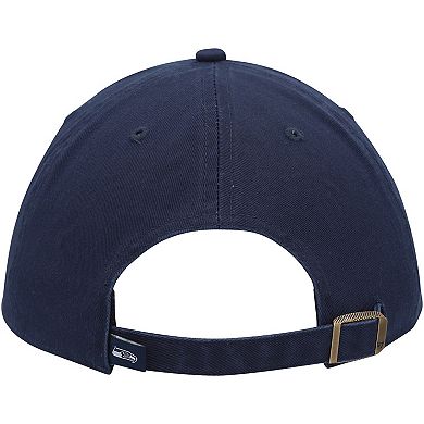 Men's '47 College Navy Seattle Seahawks Pride Clean Up Adjustable Hat