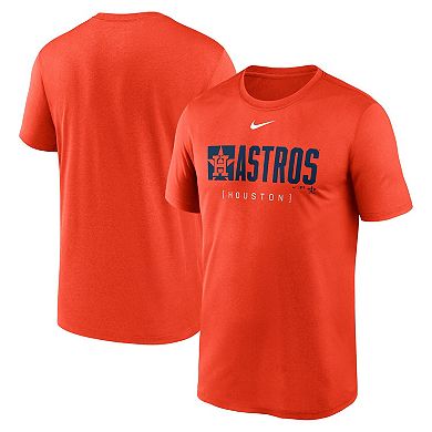 Men's Nike Orange Houston Astros Knockout Legend Performance T-Shirt