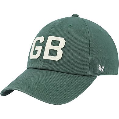 Women's '47 Green Green Bay Packers Finley Clean Up Adjustable Hat