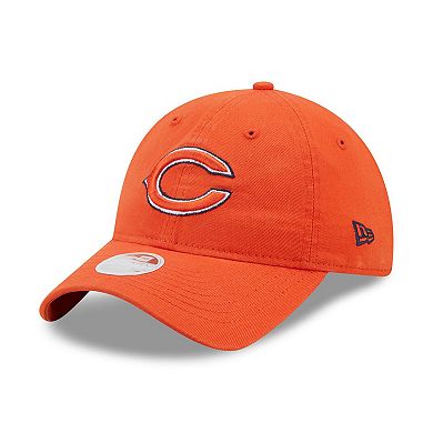 Women's New Era Orange Chicago Bears Core Classic 2.0 9TWENTY Adjustable Hat