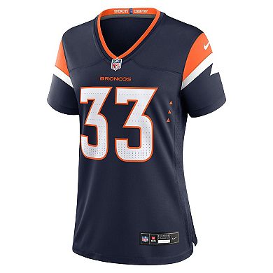 Women's Nike Javonte Williams Navy Denver Broncos Alternate Game Jersey