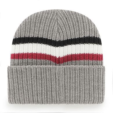 Men's '47  Gray Arizona Cardinals Highline Cuffed Knit Hat