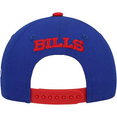 Youth Royal/Red Buffalo Bills Lock Up Snapback Hat