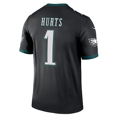 Men's Nike Jalen Hurts Black Philadelphia Eagles Legend Jersey