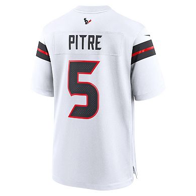 Men's Nike Jalen Pitre White Houston Texans Game Jersey