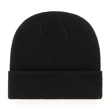 Men's '47  Black Washington Commanders Secondary Cuffed Knit Hat