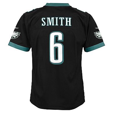 Youth Nike DeVonta Smith Black Philadelphia Eagles Game Jersey