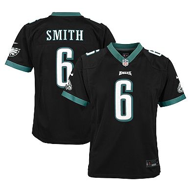 Youth Nike DeVonta Smith Black Philadelphia Eagles Game Jersey