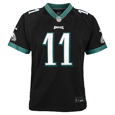 Youth Nike A.J. Brown Black Philadelphia Eagles Game Jersey