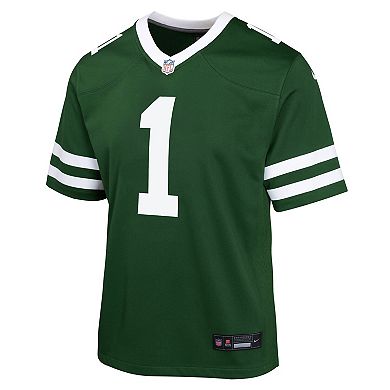 Youth Nike Ahmad Sauce Gardner Legacy Green New York Jets Game Jersey