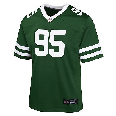 Youth Nike Quinnen Williams Legacy Green New York Jets Game Jersey