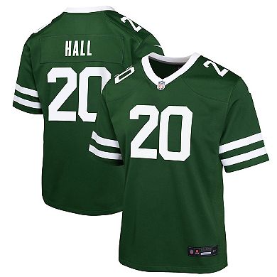 Youth Nike Breece Hall Legacy Green New York Jets Game Jersey