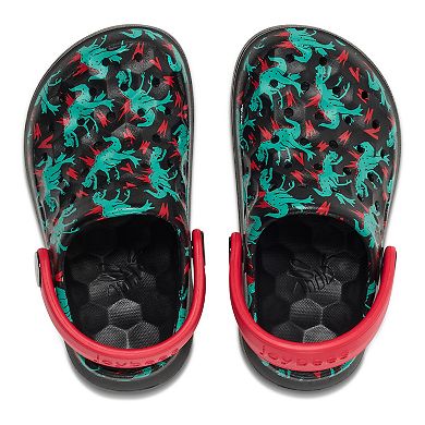 Joybees Varsity Kids Printed Clogs