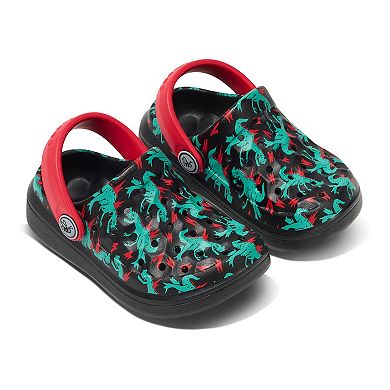 Joybees Varsity Kids Printed Clogs