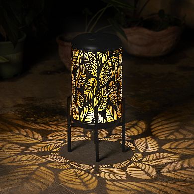 Glitzhome Solar Lanterns Outdoor Waterproof With Stand