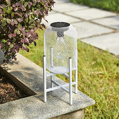 Glitzhome Slim-shaped Outdoor Lantern With Stand