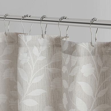 Martha Stewart Jenine Woven Shower Curtain